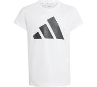 adidas Sportswear "JG BL TEE 160" für Kinder, mit Rundhalsausschnitt, aus Baumwolle, atmungsaktiv (97099620-128) weiß, schwarz