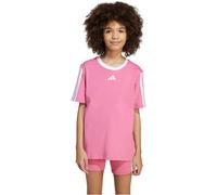 adidas Girl's Essentials T-Shirt, pink Fusion/White, 11-12 Years