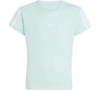 adidas Mädchen Essentials T-Shirt, Halo Mint/White, 7-8 Years