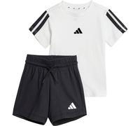 Adidas Essentials 3 Stripes Tee Set 3-6 Monate White / Black