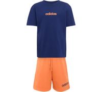 adidas Essentials T-Shirt + Shorts Set Kinder KE0860 - dark blue/dusky orange 122
