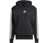 Adidas Essentials 3 Stripes Fleece Kapuzenpullover L Black / White