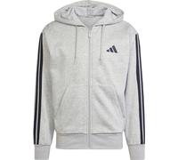 adidas Essentials Three Stripes Fleece Hoodie medium grey heather-black (83F7) 4XL