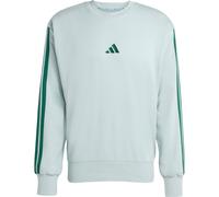 adidas Essentials Three Stripes French Terry Sweatshirt wonder sage-collegiate green (AED6) 2XL