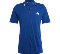 adidas Essentials Piqué 3 Stripes Poloshirt knallblau - L