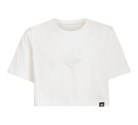 adidas Everyday Glam Cropped Graphic T-Shirt Mädchen KA2972 - white 170