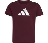 Adidas Everyday Glam Graphic Mädchen T-Shirt, braun 140