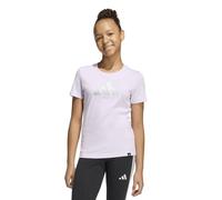 adidas Everyday Glam Logo T-Shirt Junior Mädchen KG7745 rosa ice lavender 104