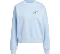 adidas Farmers Market Graphic Sweatshirt Damen JM4211 - glow blue S