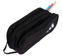 adidas Federmäppchen mit zwei Reißverschlüssen JD1308 - black/white