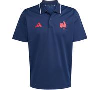 adidas FFR Frankreich Baumwoll Poloshirt Herren JY1428 - collegiate navy S