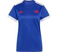 adidas FFR Frankreich Rugby T-Shirt Damen JY0850 - semi lucid blue XS