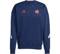 adidas FFR Frankreich Travel Sweatshirt Herren JM2758 - collegiate navy S