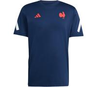 adidas Frankreich Travel T-Shirt, Farbe Blau, Größe L
