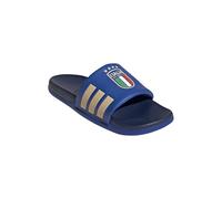 adidas FIGC Italy Italien Adiletten Badelatschen (blue, EU Schuhgrößensystem, Erwachsene, Numerisch, M, 43)