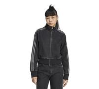 Adidas Firebird Damen Trainingsoberteile - Schwarz - Größe S (34-36) - Baumwoll-Jersey