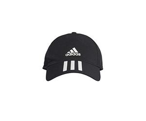 adidas FK0882 Herren Bb C 3-Streifen 4A Aeroready Kappe, Black/White/White, OSFY