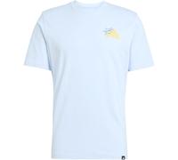 adidas Grafik-T-Shirt mit Grilled Cheese Sandwich-Motiv, Farbe Blau, Größe S