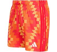 adidas Badeshorts JY9164 – vom Fußball inspirierte Grafik – 13 cm – Ice Tangerine/White L