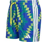 Badeshorts, 13 cm, vom Fußball inspirierte Grafik Bright Yellow / White L