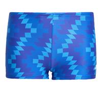 adidas Boy's Football Inspired Graphic Swim Boxer Kids, Lucid Blue, 11-12 Years