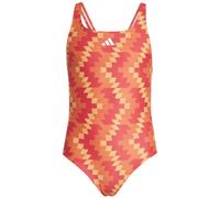 Adidas Football Aop Swimsuit Rot 9-10 Years Mädchen