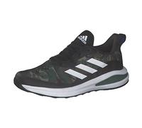 Adidas FortaRun K Sneaker, core black/ftwr white/green oxide, 38 EU