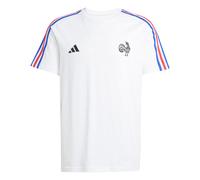 adidas Frankreich Essentials 3-Streifen T-Shirt, Farbe Weiß, Größe M