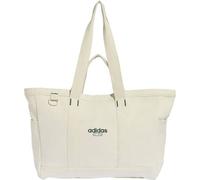 LIN CANVAS TOTE IVORY/CGREEN -