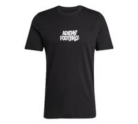 adidas Fußball Tango Geschichte Grafik T-Shirt, Farbe Schwarz, Größe XL