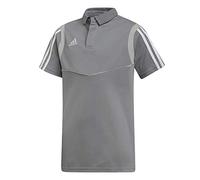 adidas Fußball - Teamsport Textil - Poloshirts Tiro 19 Poloshirt Kids grauweiss 128