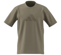 adidas - Future Icons 3 Bar Logo Tee - T-Shirt, Gr. S, grau (WonderCargo)