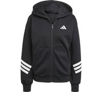 Adidas Future Icons 3-Streifen Damen Kapuzensweater, schwarz XS