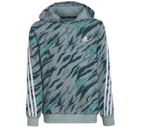 Adidas Future Icons 3-Streifen Graphic Hoodie Jungen Kapuzensweater, 128