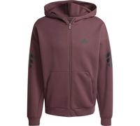 Adidas Future Icons 3-Streifen Herren Kapuzensweater, rot XL