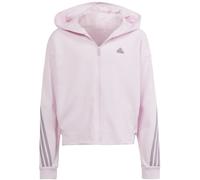 Adidas Future Icons 3-Streifen Kapuzenjacke Mädchen Kapuzensweater, pink 164