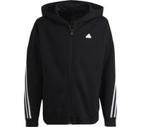 Adidas Future Icons 3-Streifen Kinder Kapuzensweater, schwarz 164