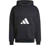 adidas Men's Future Icons Three BAR Hoodie, Black, XXL