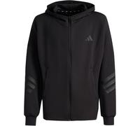 adidas Future Icons 3-Streifen Sweatjacke Kinder KS2577 - black/black 152