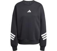 adidas Women's Future Icons Three Stripes Sweatshirt, Black, L