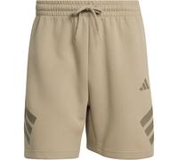 Shorts ADIDAS SPORTSWEAR "FUTURE ICONS 3-STREIFEN", Herren, Gr. L, N-Gr, wonder cargo, Obermaterial: 67% Polyester, 33% Baumwolle, Hosen Shorts (70730453-L) wonder cargo