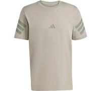 Adidas Future Icons 3-Streifen T-Shirt | braun | Herren | M | JW7073 M