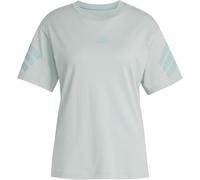 adidas Future Icons 3-Streifen T-Shirt Damen KD7684 - wonder sage M