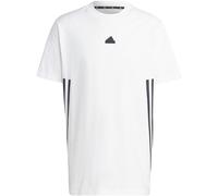 Adidas Future Icons 3-Streifen T-Shirt Herren T-Shirt, weiß XL