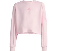 adidas - Kid's Future Icons 3-Stripes Crew - Pullover, Gr. 140, rosa (ClearPink/TruePink)