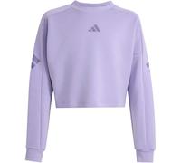 Adidas Future Icons 3 Stripes Cropped Sweatshirt Mädchen Sweatshirt, blau 152