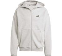 adidas FUTURE ICONS 3-STRIPES FULL ZIP HOODIE Herren Sweatshirt, grau, größe XXL 2XL