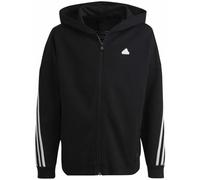 adidas Future Icons 3 Stripes Full Zip Jr - Kapuzenpullover - Jungs 9-10A Black