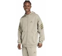 adidas Future Icons 3 Stripes Full Zip M - Kapuzenpullover - Herren S Beige