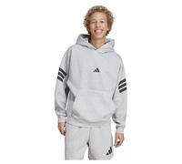 Adidas Herren Kapuzenpullover Future Icons 3-Streifen Medium Grey Heather S